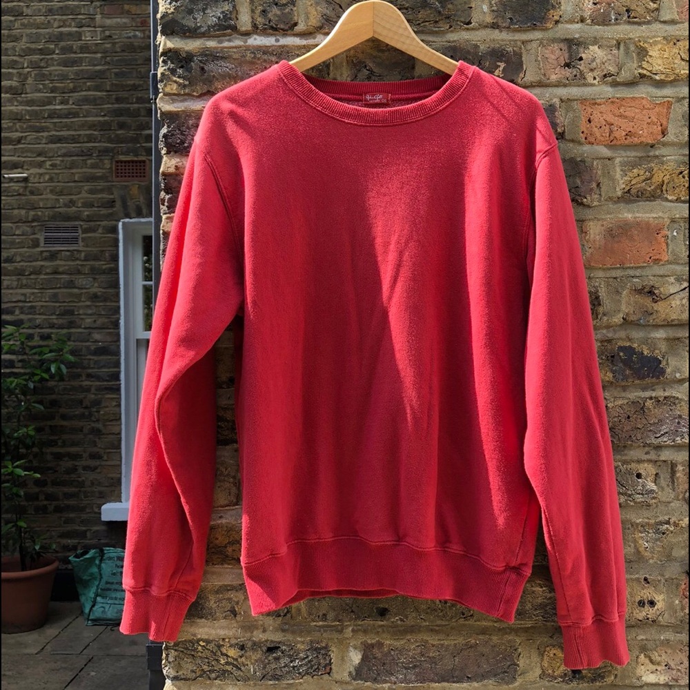 Brandy Melville Red Crew Neck